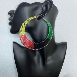 Color Me Happy Island Vibes Women’s Hoop Earrings